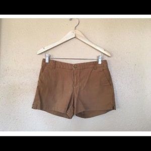 Patagonia Tan Shorts, Organic Cotton, Size 2